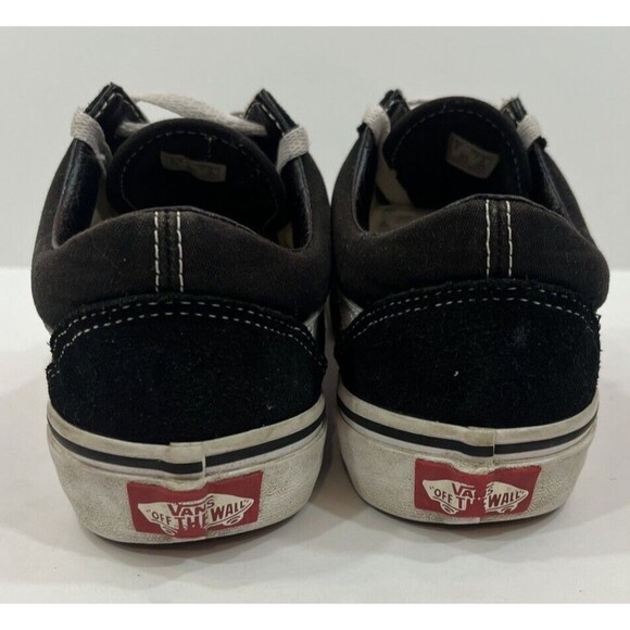 Vans Old Skool Classic Unisex Sneaker Shoes Size Mens 5.5 Womens 7 Black‎ White - Picture 6 of 8